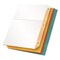 Cardinal 8.5 x 11 Poly Ring Binder Pockets - Assorted Colors (5/Pack)